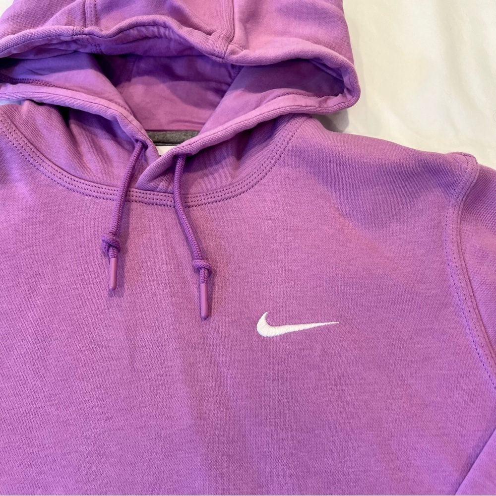 Nike | Sportswear Club | Fleece | Violet Hoodie | Medium | Excellent Condition - Picture 3 of 13